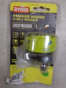 Ryobi Pressure Washer 5-In-1 Nozzle Quick Change 3300 MAX PSI NEW OLD STOCK C27 - Picture 1 of 4
