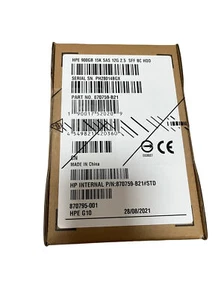 HPE 900GB SAS 12G ENTERPRISE HDD 15K 2.5" 870765-B21 870798-001 Hard Disk Drives - Picture 1 of 6