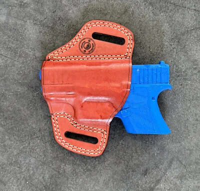 Armadillo Holsters Tan Left Butterfly Belt Holster for Glock 43X (G6L-503) (OWB) - Image 1 of 2