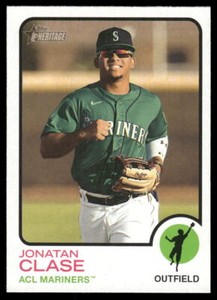 2022 Topps Heritage Minor League Jonatan Clase 148