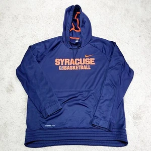 Syracuse University Hoodie Herren XL Blau Nike Therma Fit Elite Basketball NCAA - Bild 1 von 7
