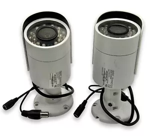 Q-See Model QCA8045B 1080P Analog HD Bullet Camera - LOT Of 2 - Picture 1 of 5