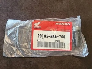 Honda OEM CB1000 CBX CMX450 CX650 VFR750 VT1100 Socket Bolt 90105-MA6-750 Qty 1 - Picture 1 of 4