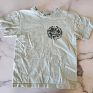 Pago American Samoa boys seafoam green vintage t-shirt 6 - 7 year Hanes cotton - Picture 1 of 4