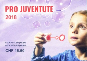 Pro Juventute 2018. Booklet. - Picture 1 of 1