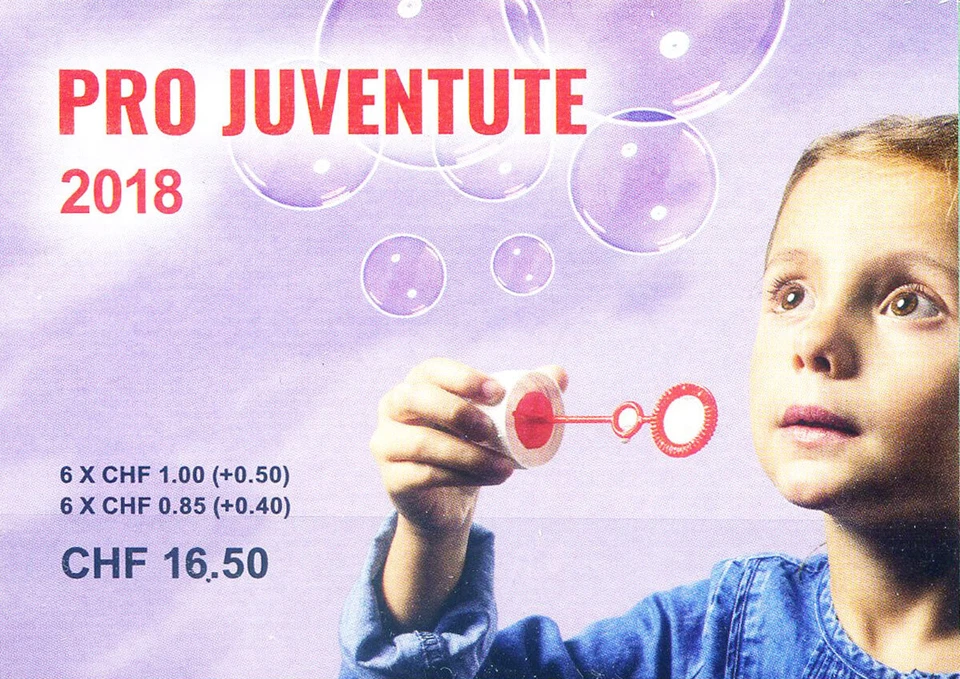 Pro Juventute 2018. Booklet. - Image 1 of 1