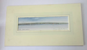 Dorset Coastline by Terry Whitworth, Limited Edition Mounted Print 191/300 - Picture 1 of 2