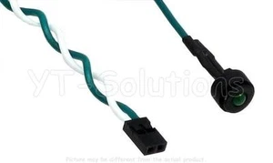 Indicatore LED di alimentazione verde con connettore passo 2 pin 2,0 mm - Foto 1 di 2