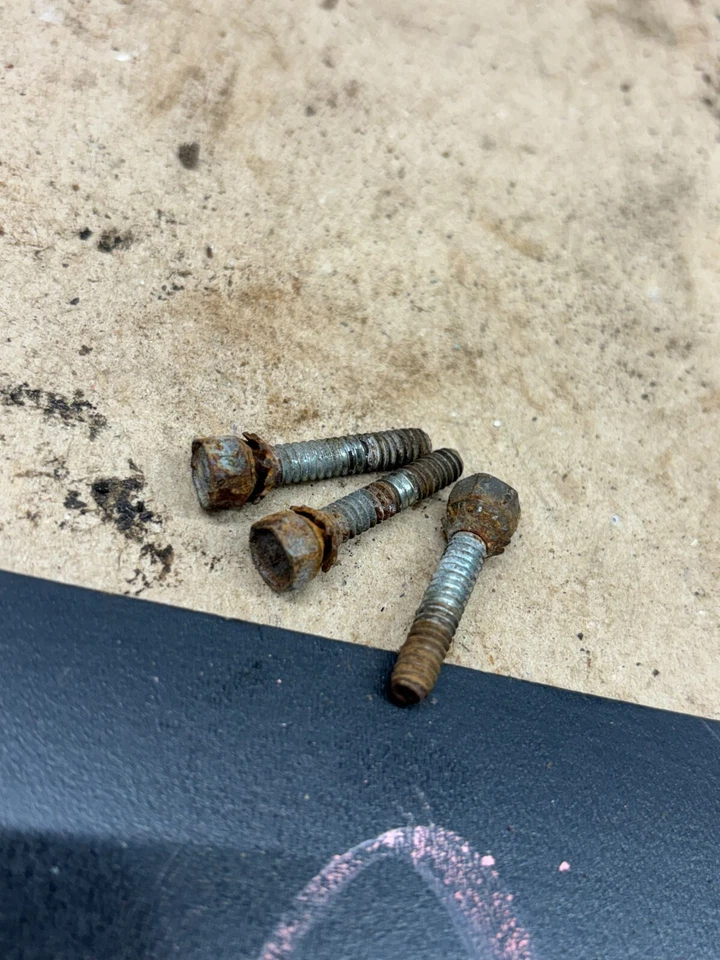 1966-1987 CHEVELLE MALIBU CUTLASS SKYLARK K10 WIPER MOTOR 8MM 5/16 BOLTS SET 3 - Image 1 of 4