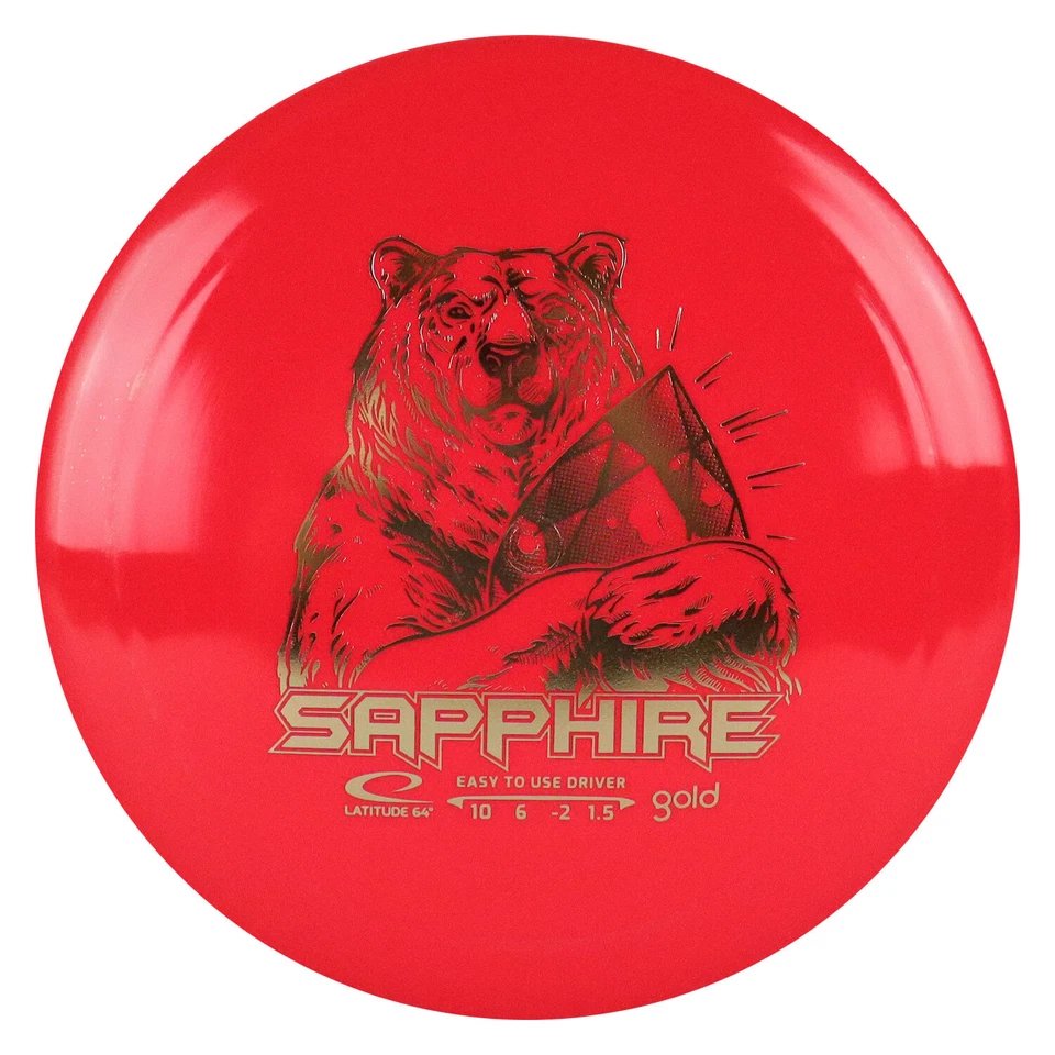 Controlador de distancia Latitude 64 Disc Golf Gold Sapphire 10/6/-2/1.5 - Elige exactamente Foto 1 de 1