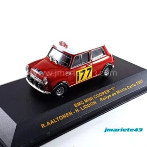 Mini Cooper S #177 Aaltonen - Liddon Montecarlo 1967 1:43 IXO Quality - Picture 1 of 6