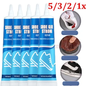 Strong Shoe Glue Sole Repair Adhesive Waterproof for Sneaker Leather Sport Shoes - Picture 1 of 23