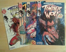 Timber Wolf lot of 4 issues DC comics VF/NM