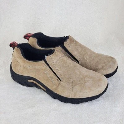 Sapatos infantis unissex ao ar livre Merrell Jungle Moc couro camurça tamanho 6M - Imagem 1 de 4