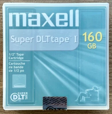 Maxell Super DLT Tape I - 160 GB  1/2" Data Tape Cartridge - NEW - Image 1 of 4