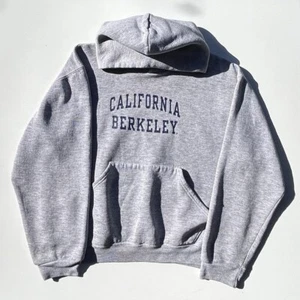 Vintage 90s Russell Athletic California Berkeley Hoodie Kids Youth L Made In USA - Picture 1 of 10
