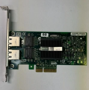 HP 412651-001 412646-001 NC360T HSTNS-BN16 2-Port Gigabit Ethernet Card - Picture 1 of 5