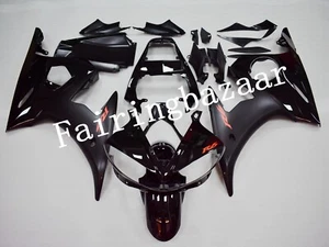 Fit for 2003 04 YZF R6 / 2006-2009 YZF R6S Black ABS Injection Mold Fairing Kit - Picture 1 of 7