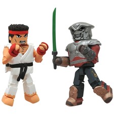 Diamond Select Toys Street Fighter Minimates Series 1 Guile vs. Raven Toys  'R Us Exclusive Minifigure (2-Pack) - US