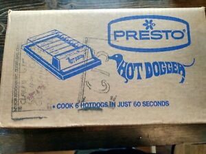 Vintage Presto Auto “Hot Dogger” Electric Hot Dog Cooker #4074 Mdl PE07A NIB