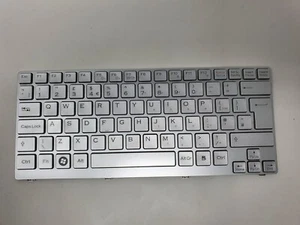 Teclado Sony PCG-5K2M AEGD1E00020 UK diseño plateado genuino - Imagen 1 de 8