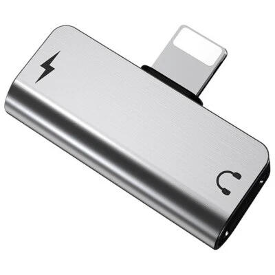 HOCO ADATTATORE AUDIO CHARGE ORIGINALE LS24 LIGHTNING TO DUAL LIGHTNING 78CCBFA - Immagine 1 di 4