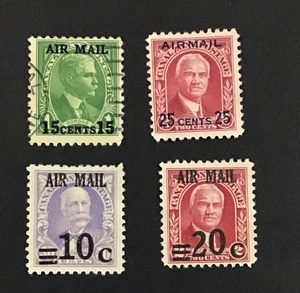 Canal Zone 1929-1931 F-VF Used & MNG Sc#C1, C3, C4-C5a, Cv$100. (W47) - Picture 1 of 2