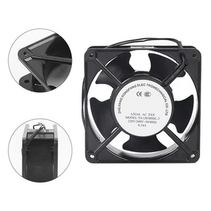 Cozy Fireplace Axial Fan Metal Blades Easy Installation Heat Distribution - Picture 1 of 12