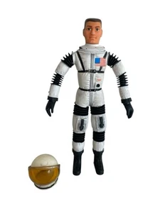 Mattel 1966 Major Matt Mason Man in Space Figur Helm 1 gebrochener Draht Top! - Bild 1 von 13
