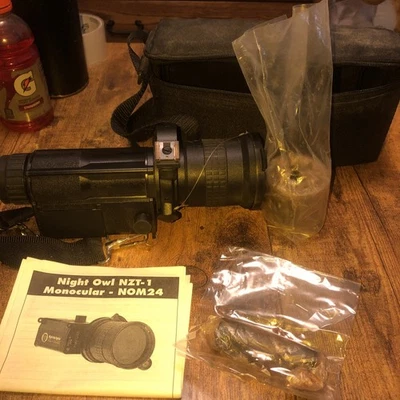 Mira monocular de visión nocturna con iluminador CYCLOP-1 -Hecha en Rusia- Funciona Foto 1 de 2