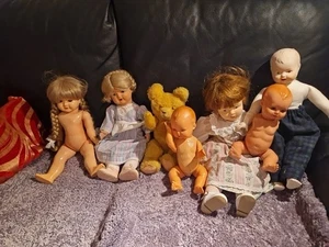 Puppen Konvolut,  Alt - Bild 1 von 24