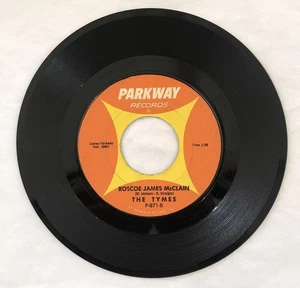 The Tymes - Roscoe James McClain / So Much In Love 45 RPM Parkway Records 7” - Picture 1 of 2