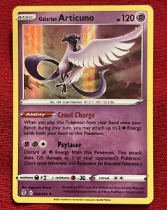 Galarian Articuno 063/203 Swsh07: Evolving Skies Holo - Imagen 1 de 9