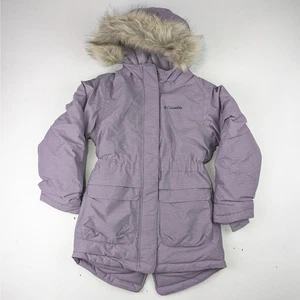 Chaqueta de invierno Columbia Girls Shale Purple Nordic Strider II Omni-Heat XS (6-6X) - Imagen 1 de 8