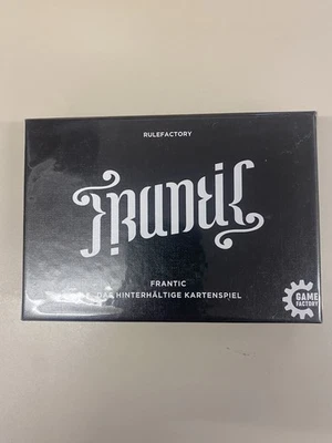 Game Factory 646224, Frantic, Das Hinterhältige Kartenspiel, Deutsche Version