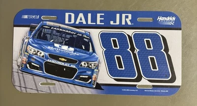 NASCAR Dale Jr 88 Racing License Plate - Image 1 of 2