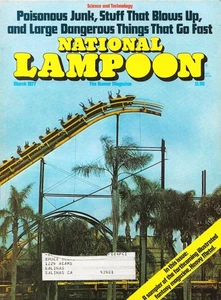NATIONAL LAMPOON-HUMOR MAGAZINE-MARCH 1977-SCIENCE ISSUE-HEAVY METAL PREVIEW - Picture 1 of 2