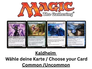 MTG Kaldheim EN Wähle deine Karte Common und Uncommon Magic The Gathering Karten - Bild 1 von 148