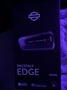 2 Units Cardo Packtalk edge single Harley Davidson - Picture 1 of 4