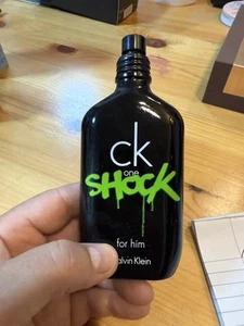 Calvin Klein CK One Shock  Eau de Toilette Few Sprays Missing - Picture 1 of 2