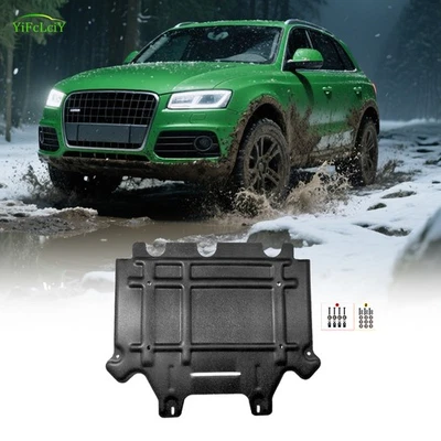 Engine Splash Shield For Audi Q5 2009-2017 Heavy Skid Plate W/Service Hole Foto 1 de 4