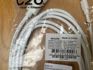 Mini Display Port zu Display Port Stecker auf Stecker 3m Länge - Bild 1 von 2