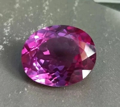 Beautiful Sapphire Bi-Color Change 10-11 Ct Oval Cut Loose Natural EGL GEMSTONE - Image 1 of 4