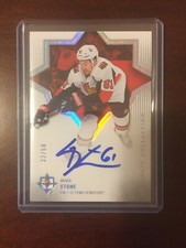 MARK STONE 2018-19 UPPER DECK ULTIMATE COLLECTION AUTO 32/50 SENATORS