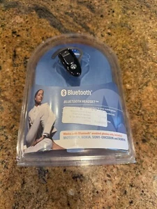 Motorola H500 Bluetooth Wireless Microphone Headset Blue Reversible  89146J New - Picture 1 of 4