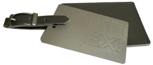 Etiqueta de equipaje American Express Platinum Card de metal - NUEVO - Imagen 1 de 4