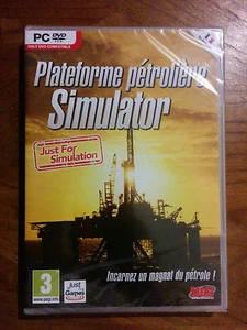 Plateforme Pétrolière Simulator Jeu PC ** NEUF ** - Imagen 1 de 1