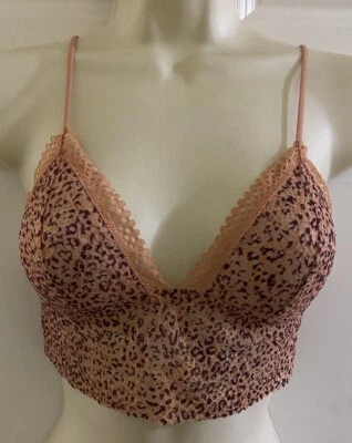 Women Victoria's Secret  Multicolor Wire Free Casual Bra Size S - Image 1 of 4