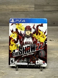 MLB The Show 22 - SteelBook MVP Edition (PlayStation 4 PS4) Brand New Sealed - Picture 1 of 4