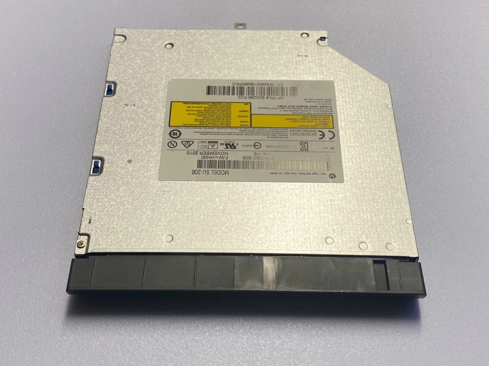 HP 15-AB 15-AF HP 17-P Series Multi DVD Rewriter Optical Drive SU-208 820286-FC0 - Image 1 of 3